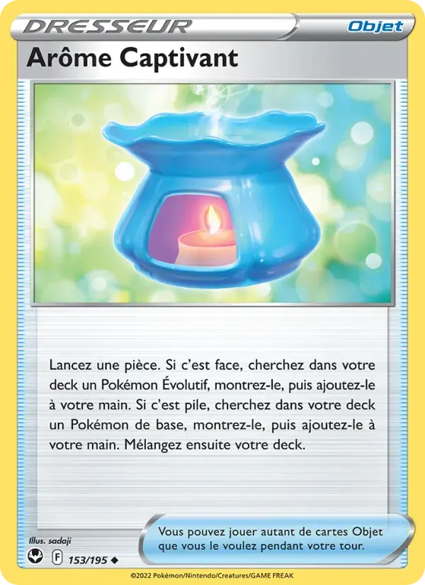 Carte Pokémon Arôme Captivant #153 — Tempête Argentée