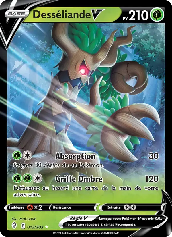 Carte Pokémon Desséliande V #13 — Évolution Céleste