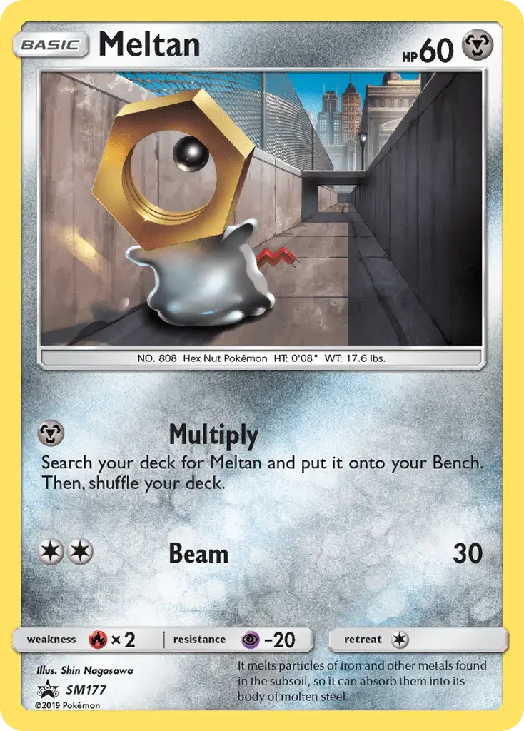 Meltan #SM177 — Sun & Moon Promos