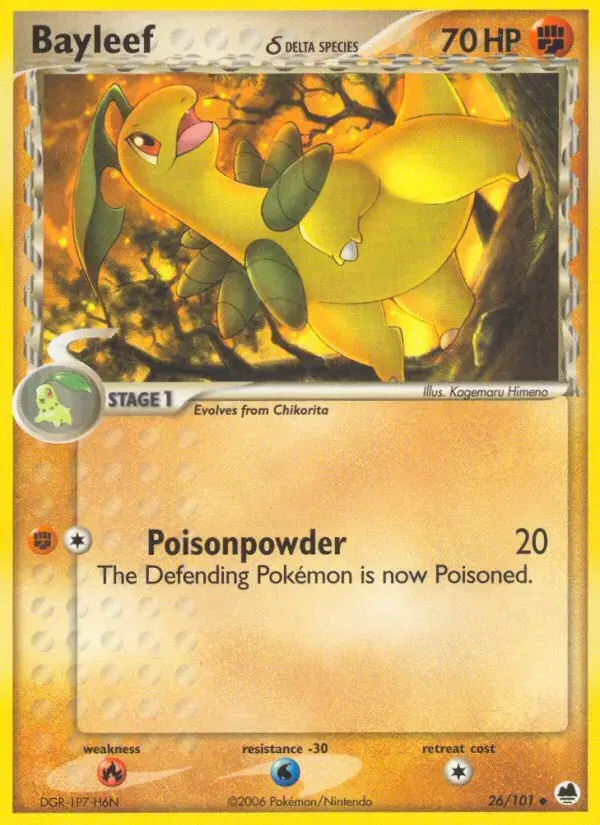 Bayleef δ #026 — Dragon Frontiers