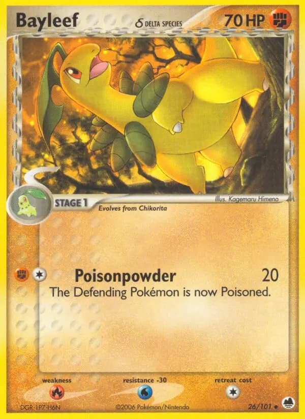 Bayleef δ #026 — Dragon Frontiers