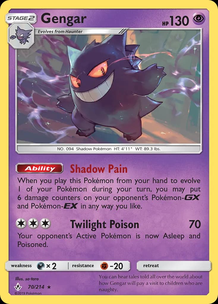 Gengar #70 — Unbroken Bonds