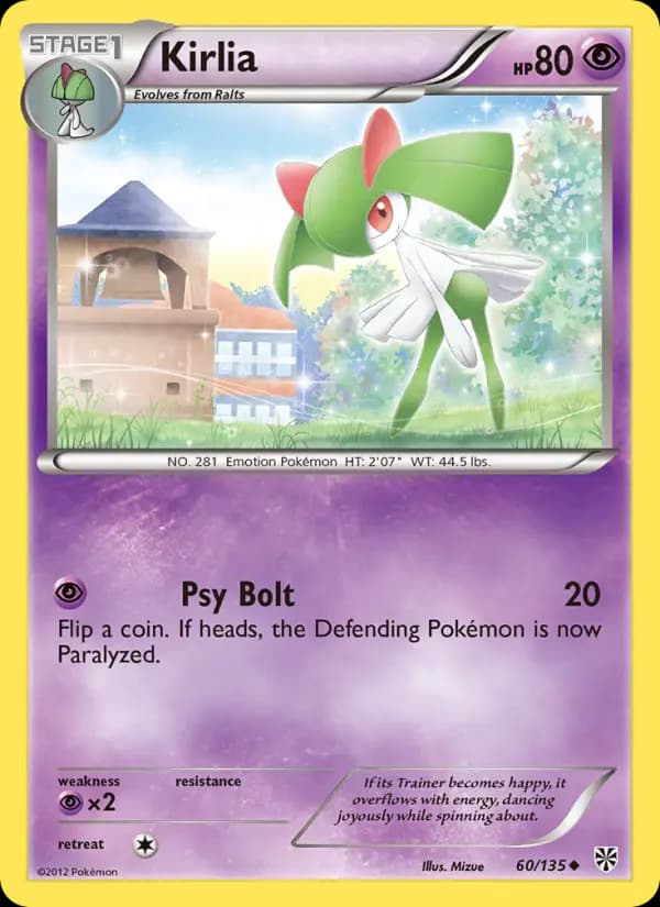 Kirlia #60 — Plasma Storm