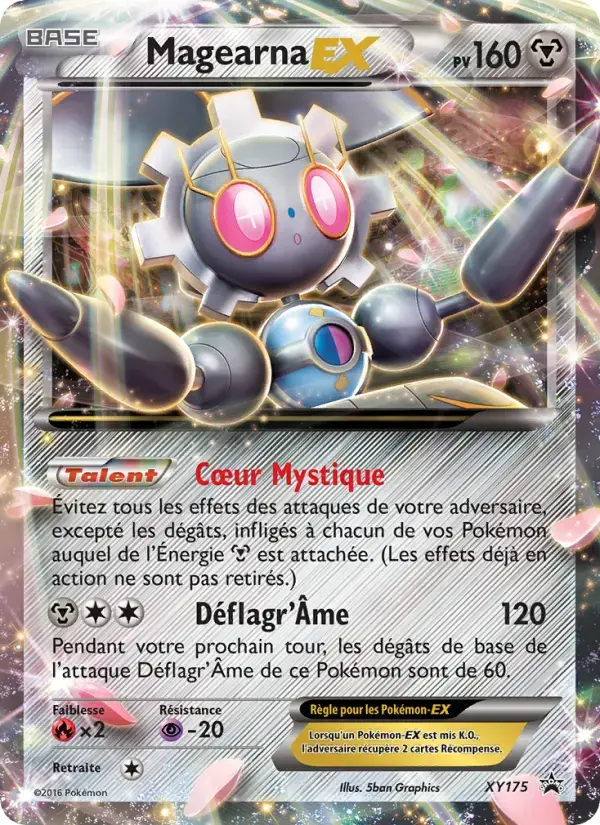Carte Pokémon Magearna-EX #XY175 — Promos X&Y