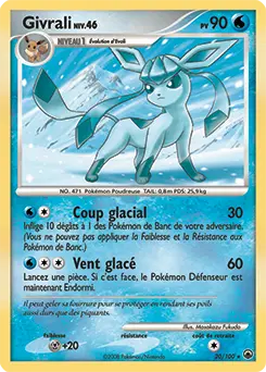 Carte Pokémon Givrali #20 — Aube Majestueuse
