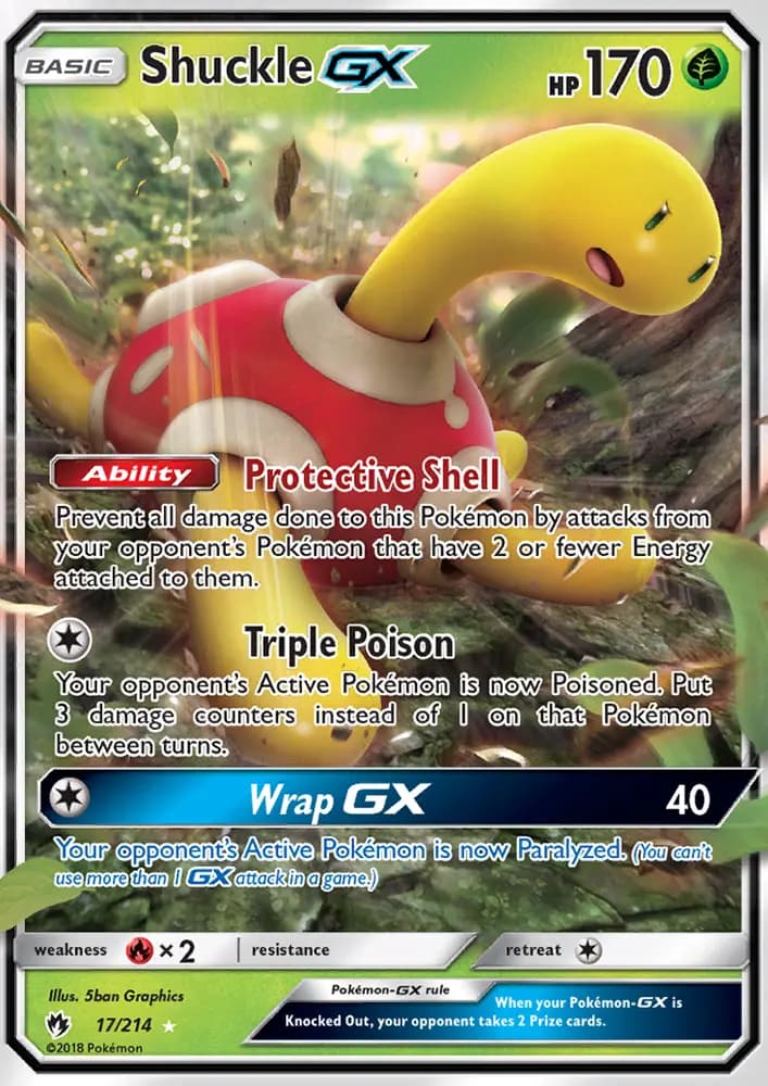 Shuckle GX #17 — Lost Thunder