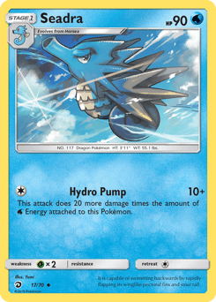 Carte Pokémon Hypocéan #17 — Majesté des Dragons