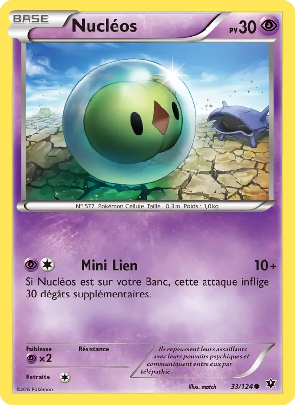 Carte Pokémon Nucléos #33 — Impact des Destins
