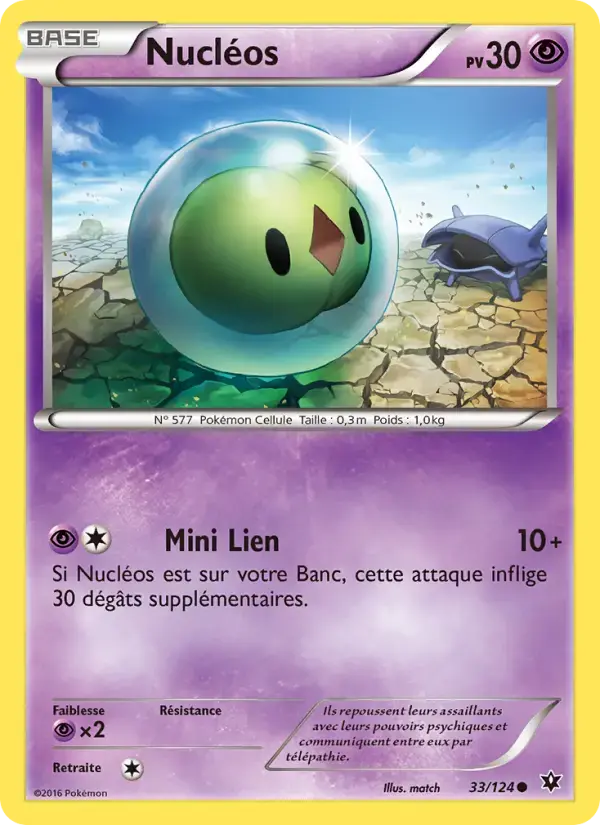 Carte Pokémon Nucléos #33 — Impact des Destins