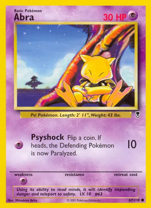 Abra #67 — Legendary Collection