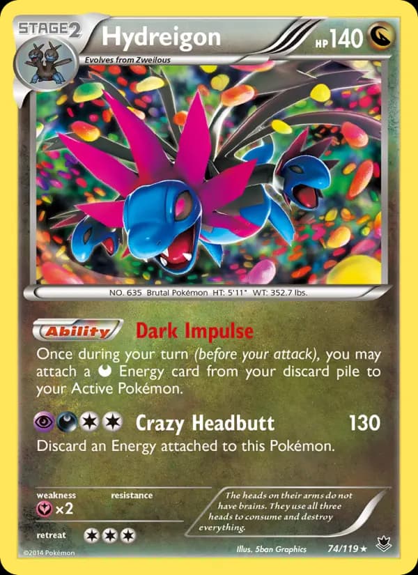 Hydreigon #74 — Phantom Forces