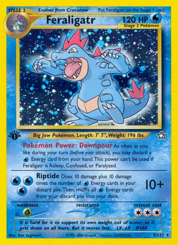 Feraligatr #5 — Neo Genesis