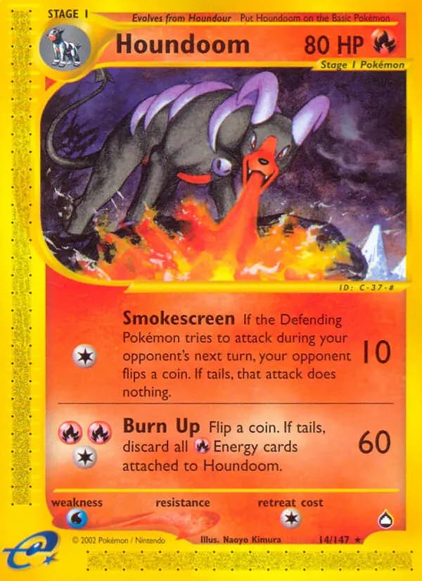 Houndoom #14 — Aquapolis