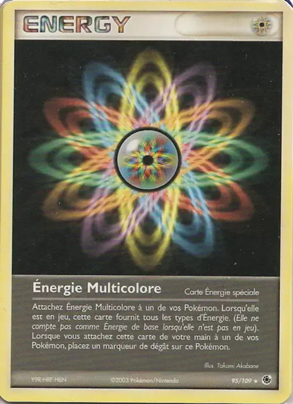 Carte Pokémon Énergie Multicolore #95 — Rubis & Saphir