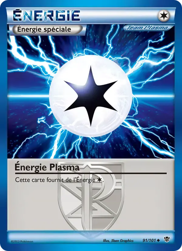 Carte Pokémon Énergie Plasma #91 — Explosion Plasma