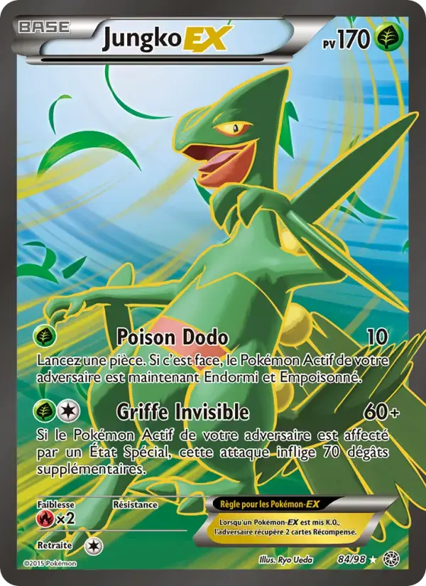 Carte Pokémon Jungko EX #84 — Origines Antiques