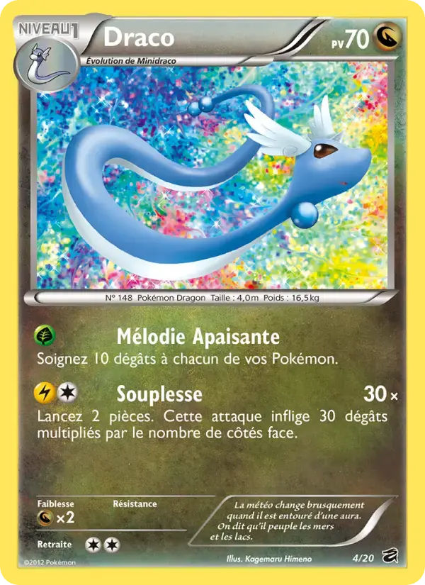 Carte Pokémon Draco #4 — Coffre des Dragons