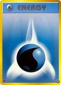 Basic Water Energy #033 — Trading Card Game Classic — Blastoise Deck