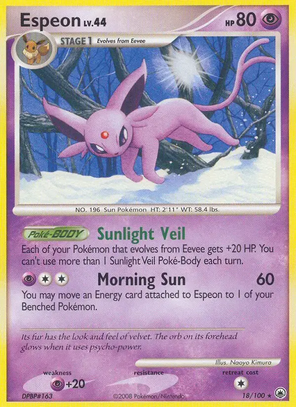 Espeon #18 — Majestic Dawn