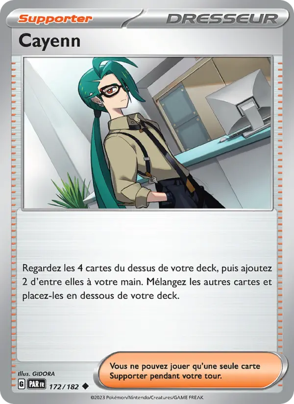 Carte Pokémon Cayenn #172 — Faille Paradoxe