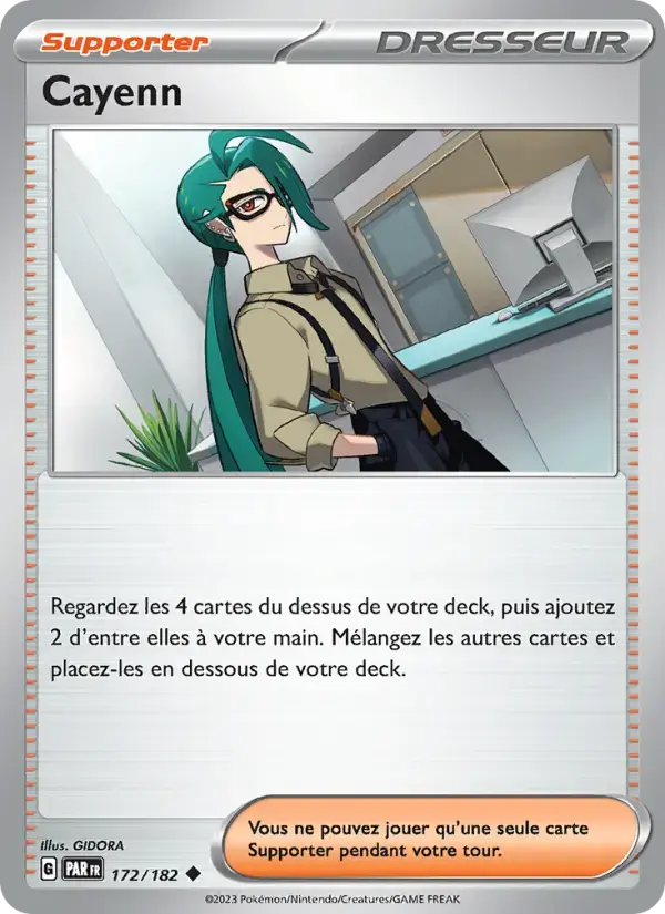 Carte Pokémon Cayenn #172 — Faille Paradoxe