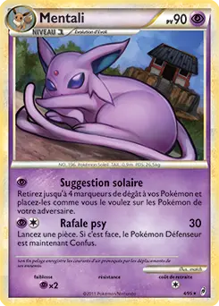 Carte Pokémon Mentali #4 — L'Appel des Légendes