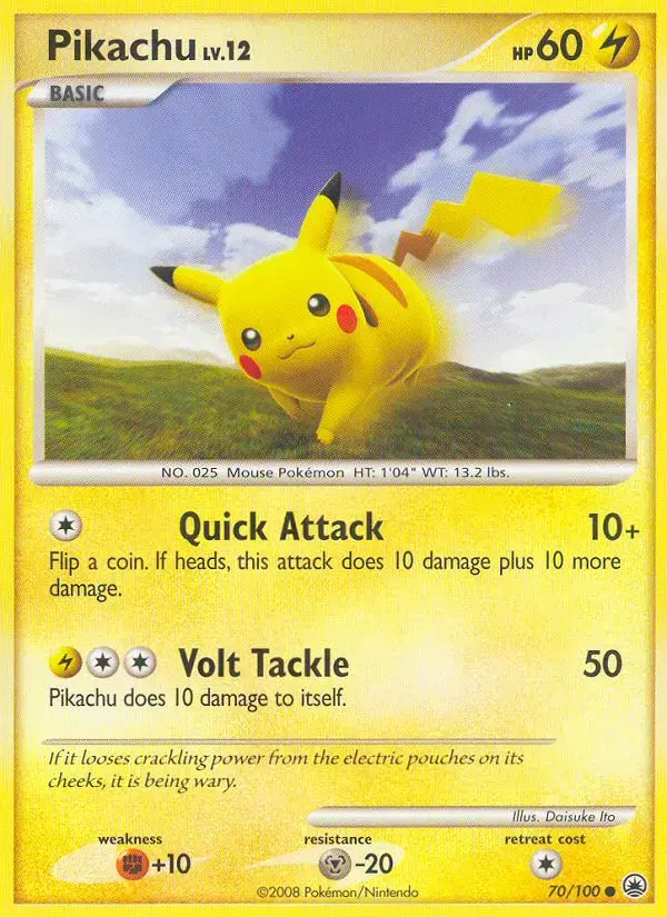 Pikachu #70 — Majestic Dawn