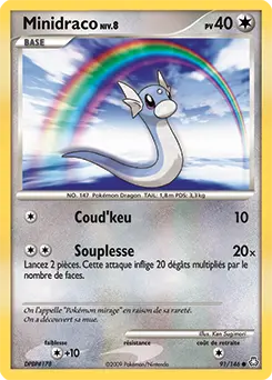 Carte Pokémon Minidraco #91 — Éveil des Légendes