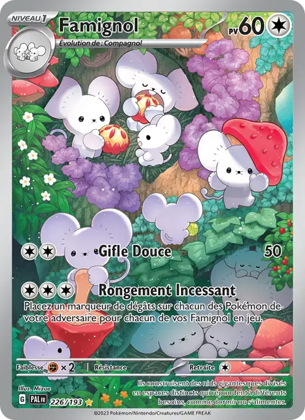 Carte Pokémon Famignol #226 — Évolutions à Paldea