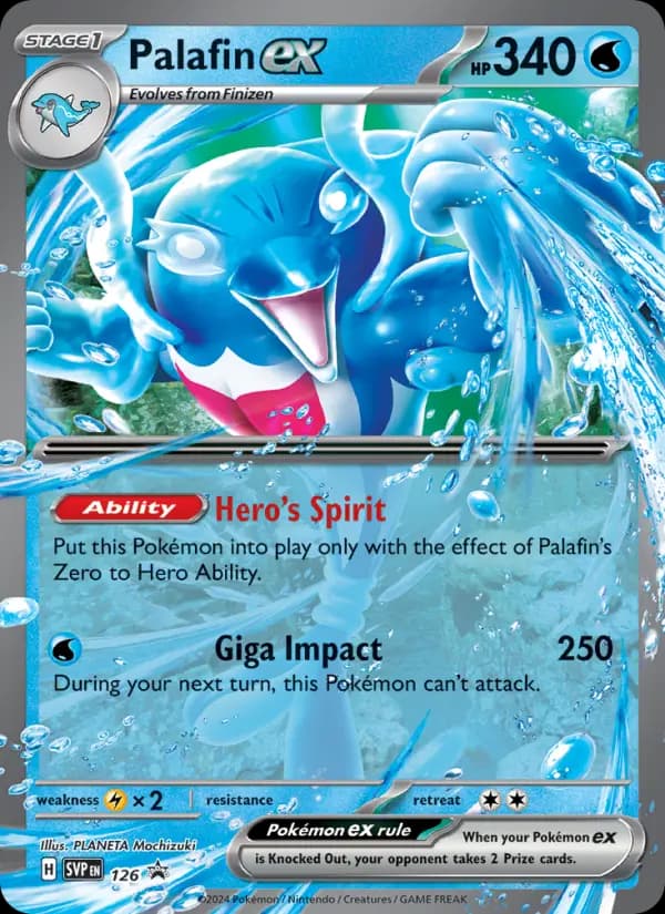 Palafin ex #126 — Scarlet & Violet Promos