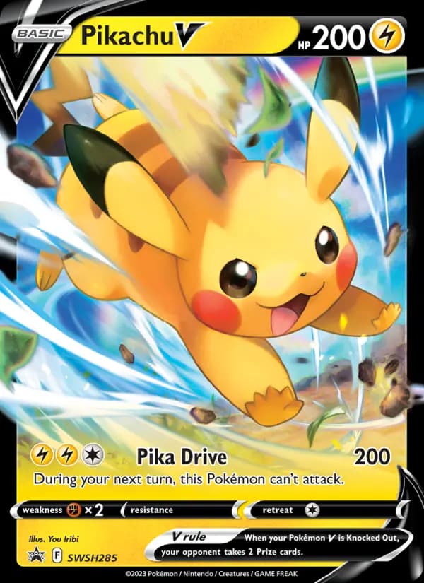 Pikachu V #SWSH285 — Sword & Shield Promos