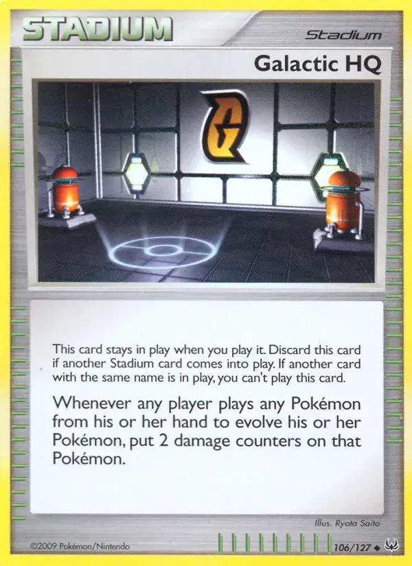 Galactic HQ #106 — Platinum