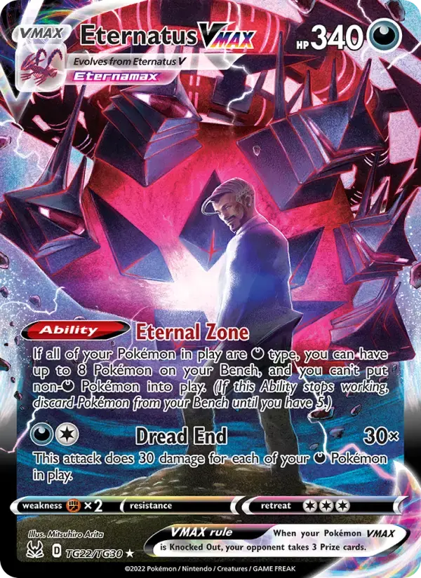 Eternatus VMAX #TG22 — Lost Origin