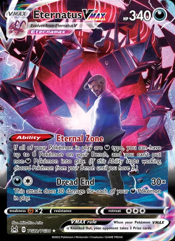 Eternatus VMAX #TG22 — Lost Origin