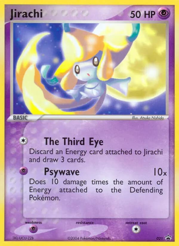 Jirachi #21 — Nintendo Black Star Promos