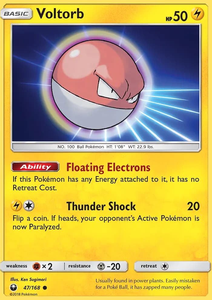 Voltorb #47 — Celestial Storm
