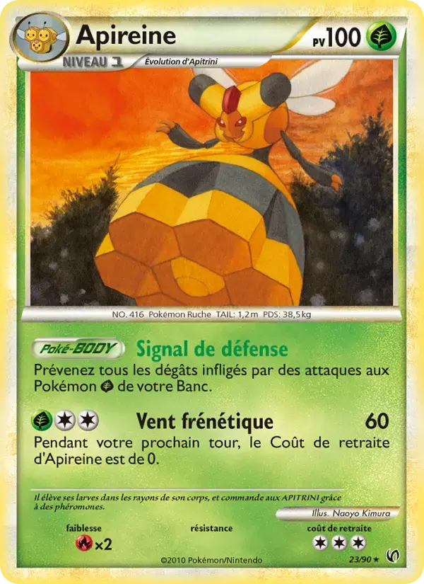Carte Pokémon Apireine #23 — Indomptable