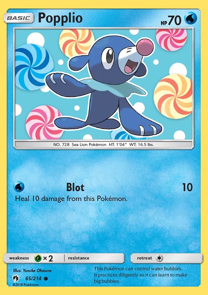 Popplio #65 — Lost Thunder
