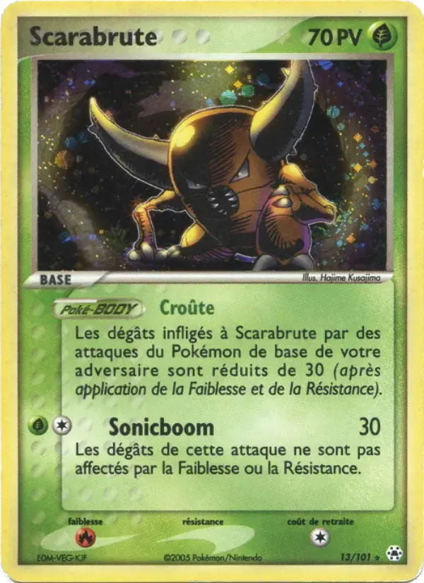 Carte Pokémon Scarabrute #13 — Légendes Oubliées