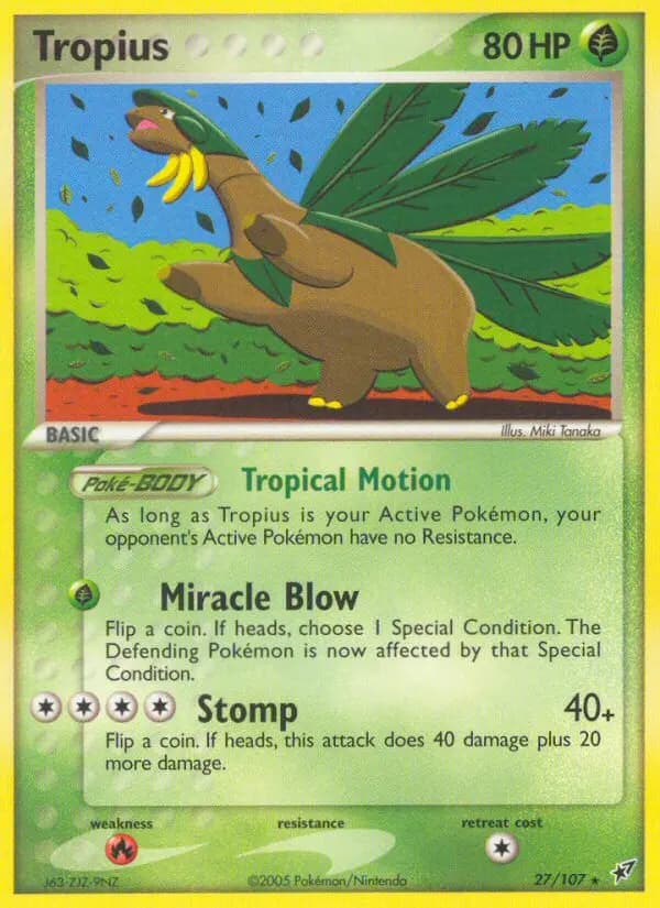 Tropius #27 — Deoxys