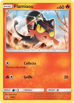 Carte Pokémon Flamiaou #SM08 — Promos Soleil et Lune