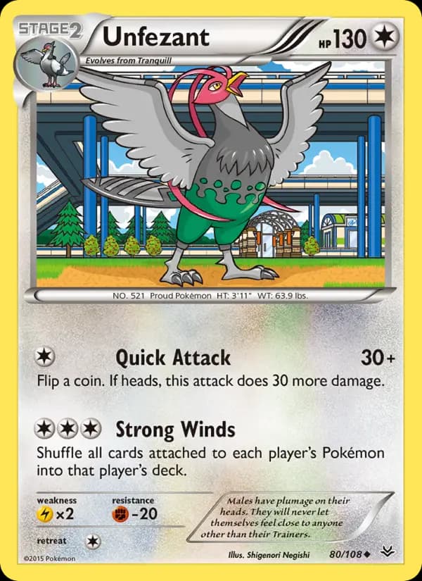 Unfezant #80 — Roaring Skies
