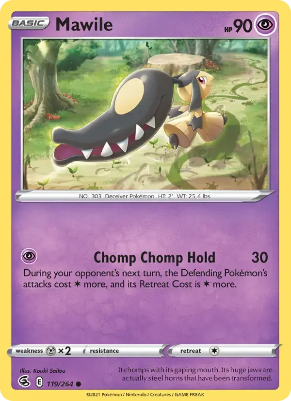 Mawile #119 — Fusion Strike