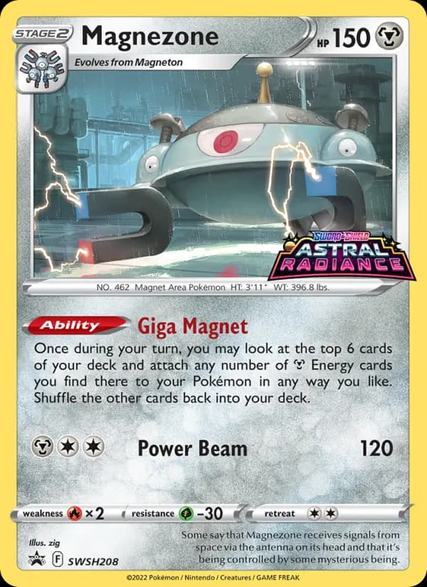 Magnezone #SWSH208 — Sword & Shield Promos