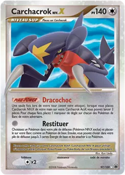 Carte Pokémon Carchacrok #97 — Aube Majestueuse