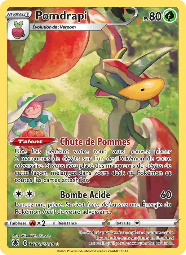 Carte Pokémon Pomdrapi #TG02 — Astres Radieux