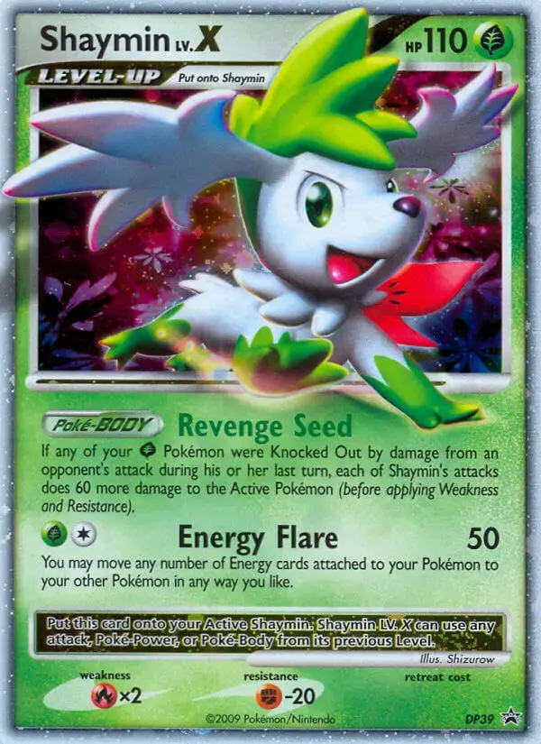 Carte Pokémon Shaymin #DP39 — Promos Diamant et Perle