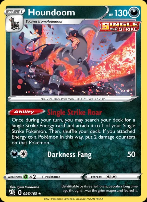 Houndoom #96 — Battle Styles