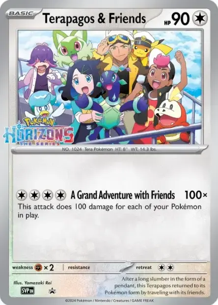 Carte Pokémon Terapagos et ses Amis #J333 — Jumbo