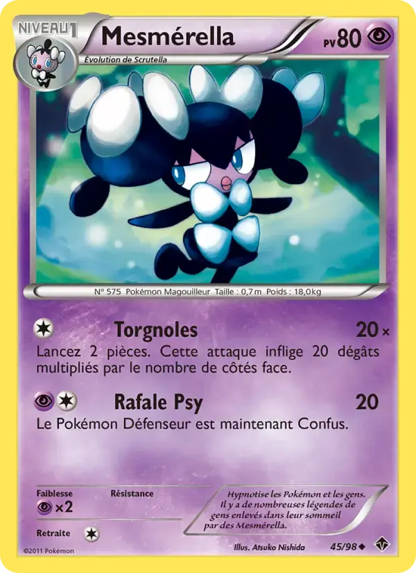 Carte Pokémon Mesmérella #45 — Pouvoirs Émergents
